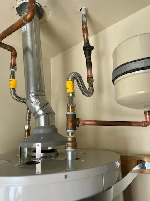 Water heater installation and plumbing repair in Greentree